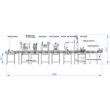 Plastic Bottle Filling Sealing Capping Packaging Line